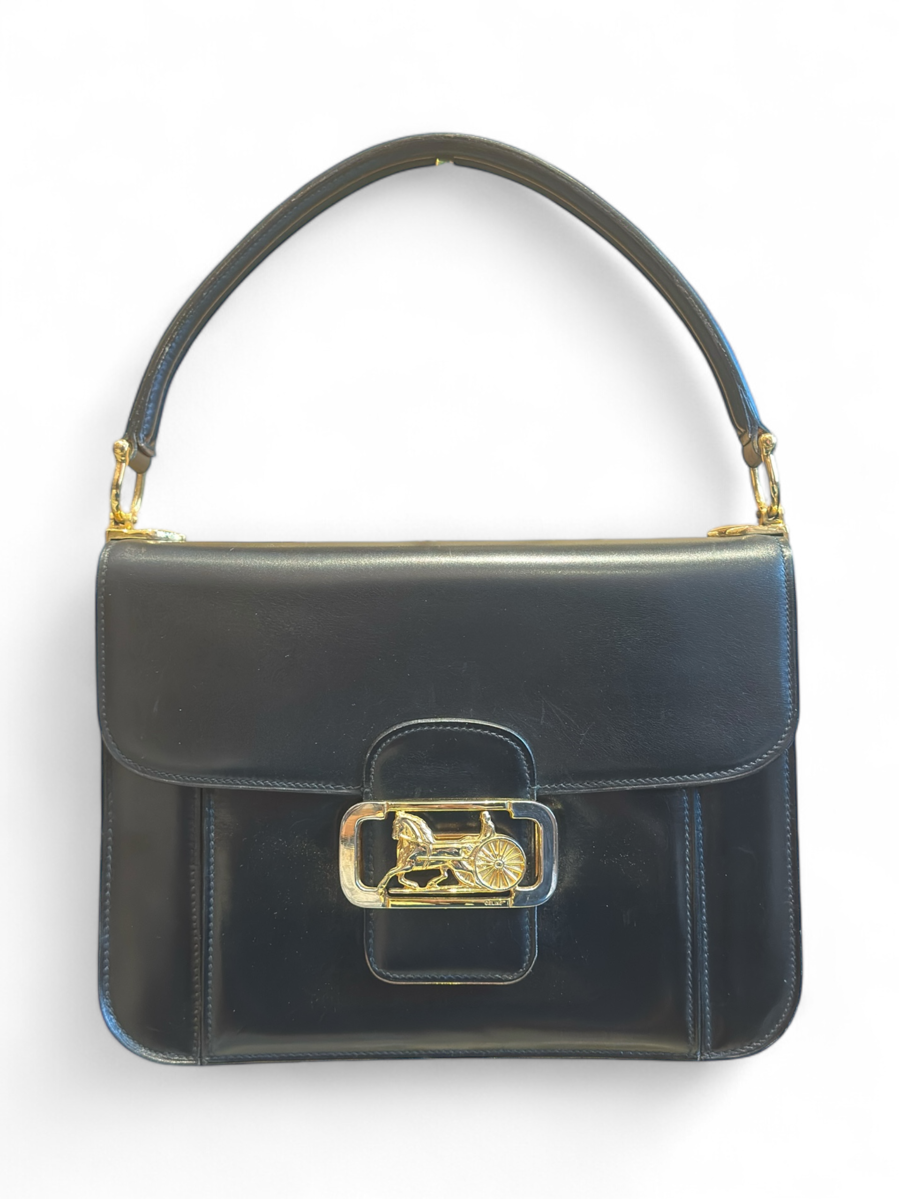 Vintage Caleche Handbag