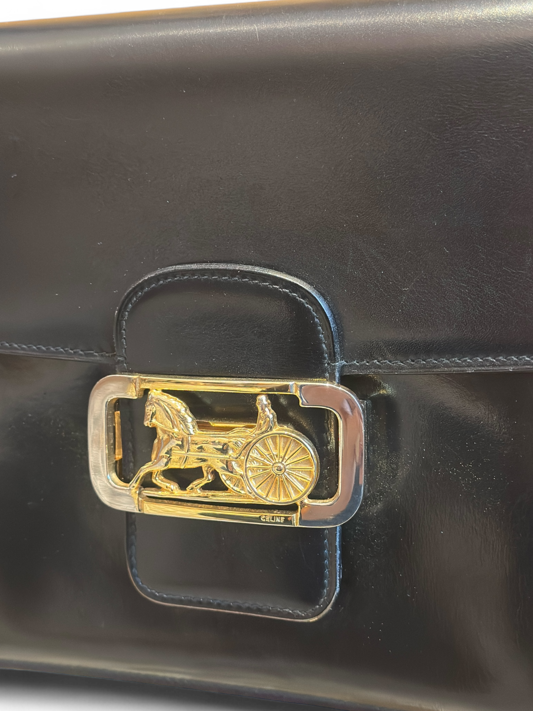 Vintage Caleche Handbag