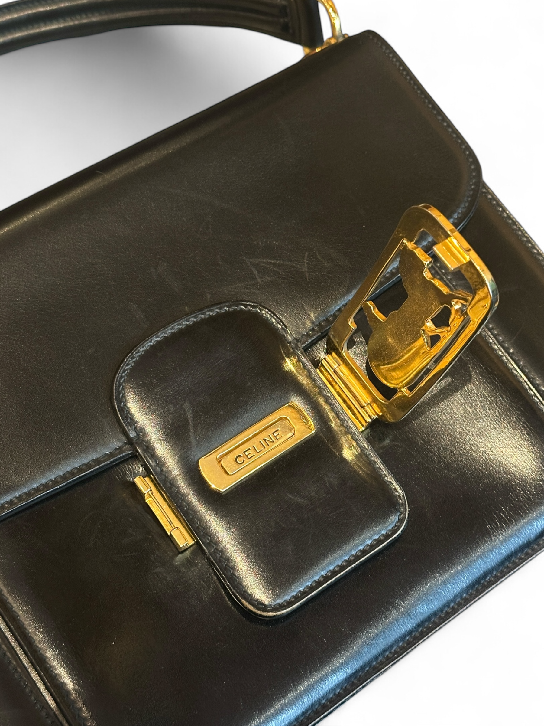 Vintage Caleche Handbag