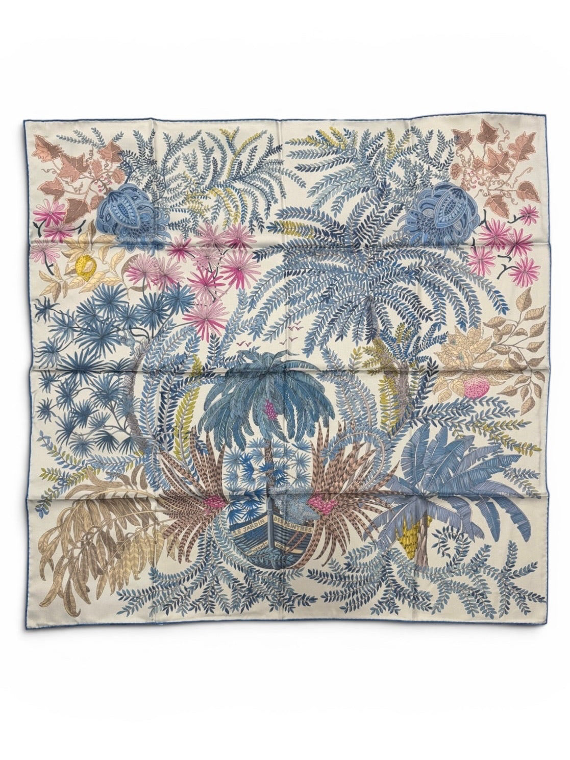 Hermès Paris Silk Carré 90 "Le Jardin des Peintres"
