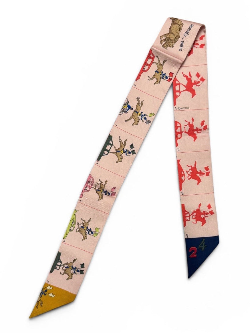 Hermès Paris Silk Twilly "Hermès Parade"