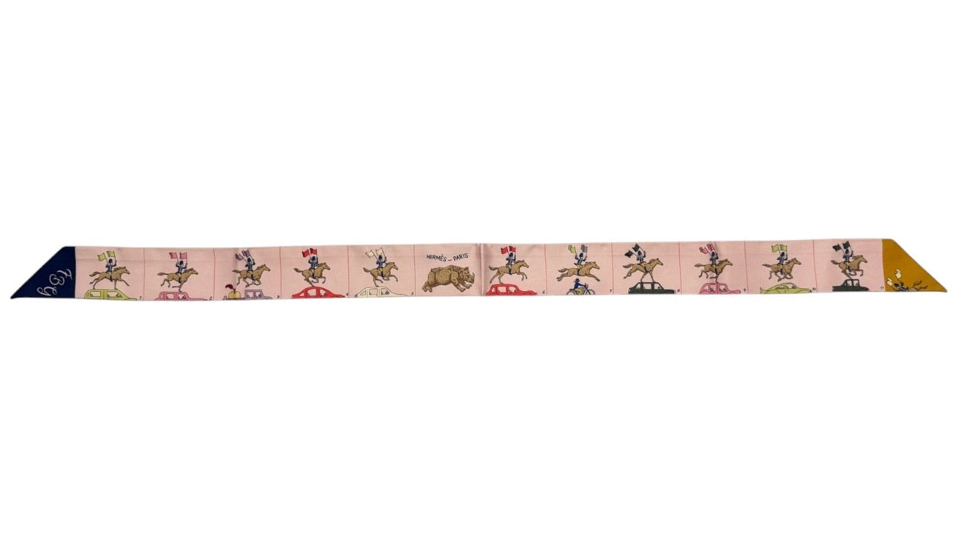 Hermès Paris Silk Twilly "Hermès Parade"