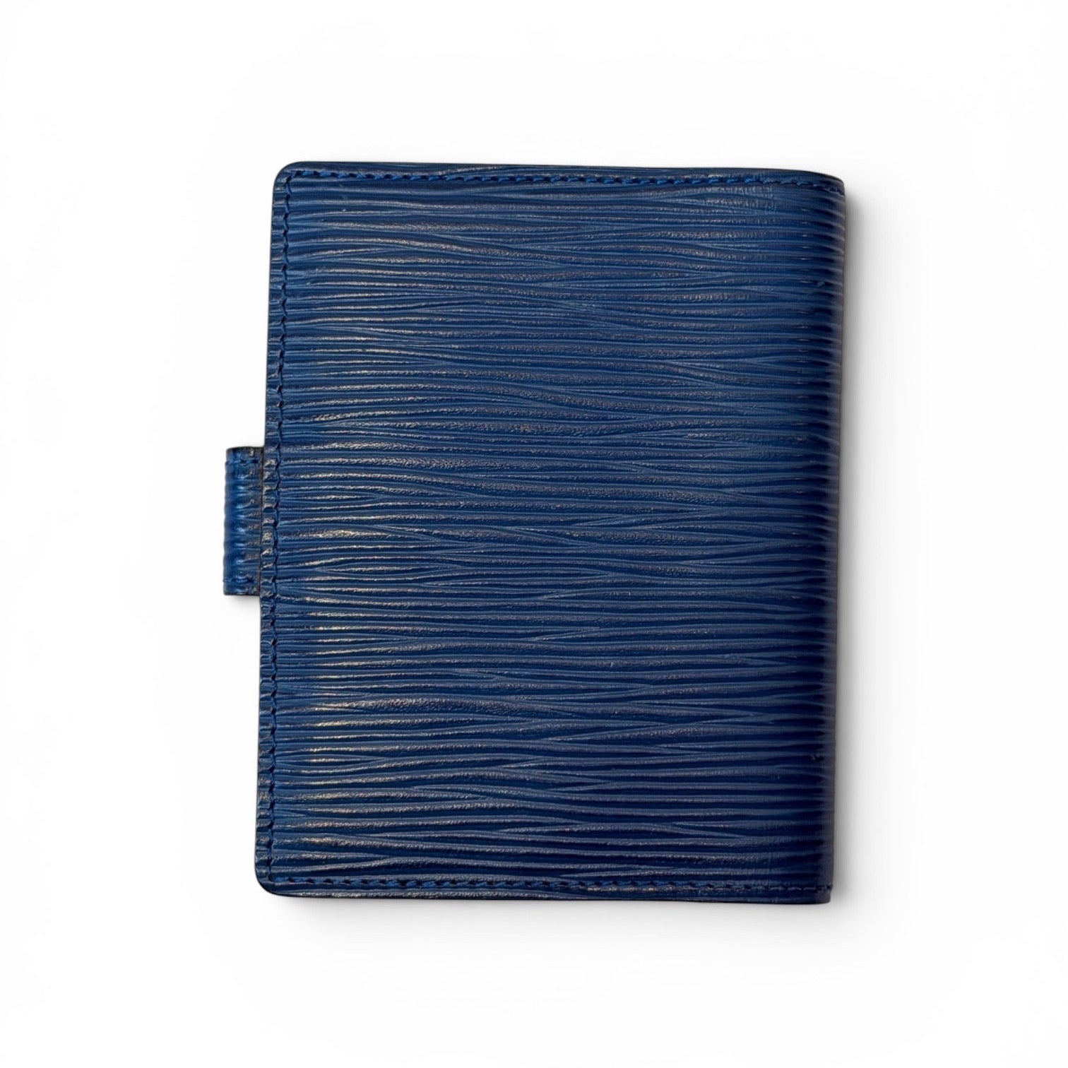 Louis Vuitton Blue Epi Leather Agenda Cover