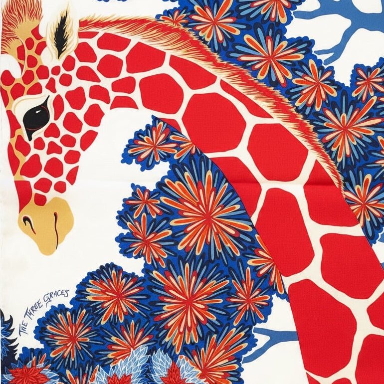 Hermès “The Three Graces” Silk Scarf