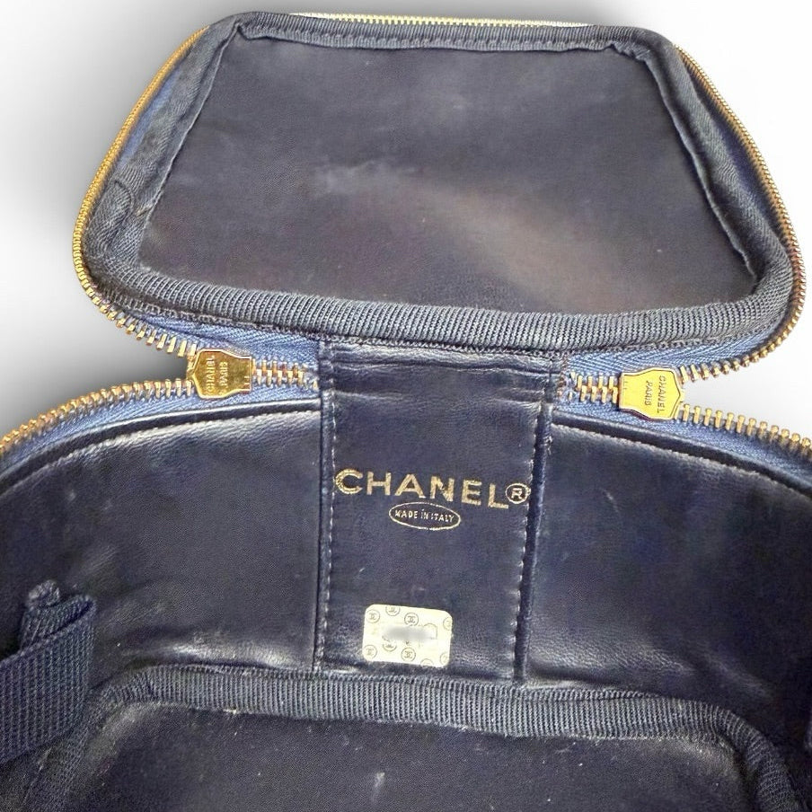 Vintage Chanel Denim Vanity