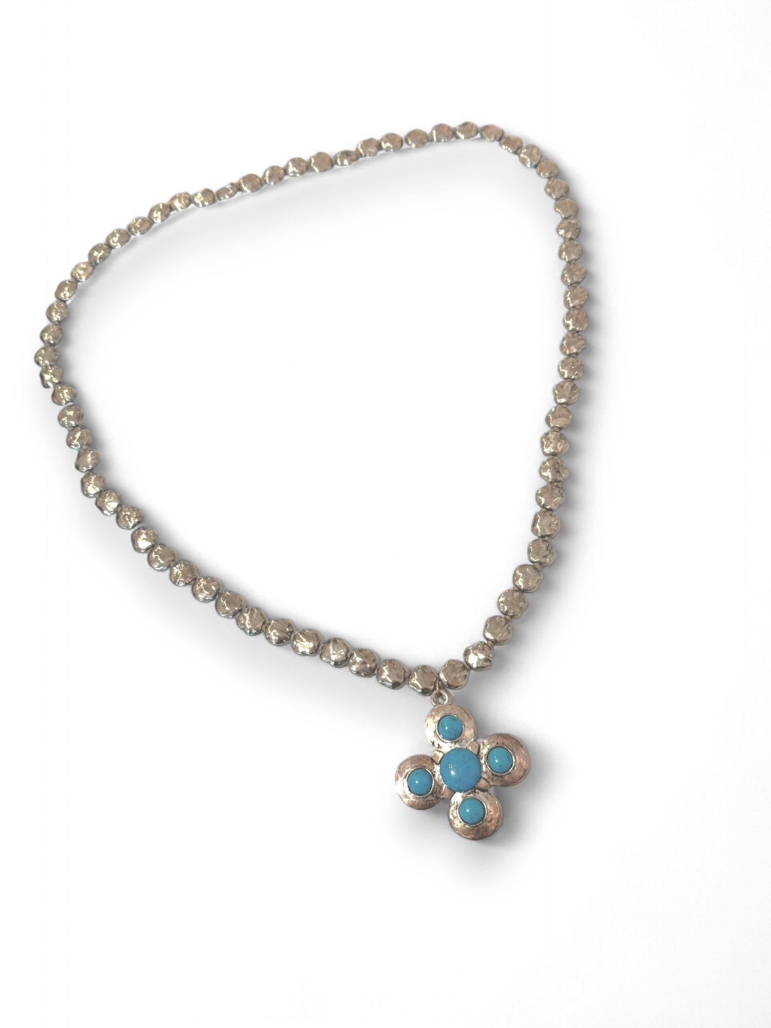 Collier croix vintage