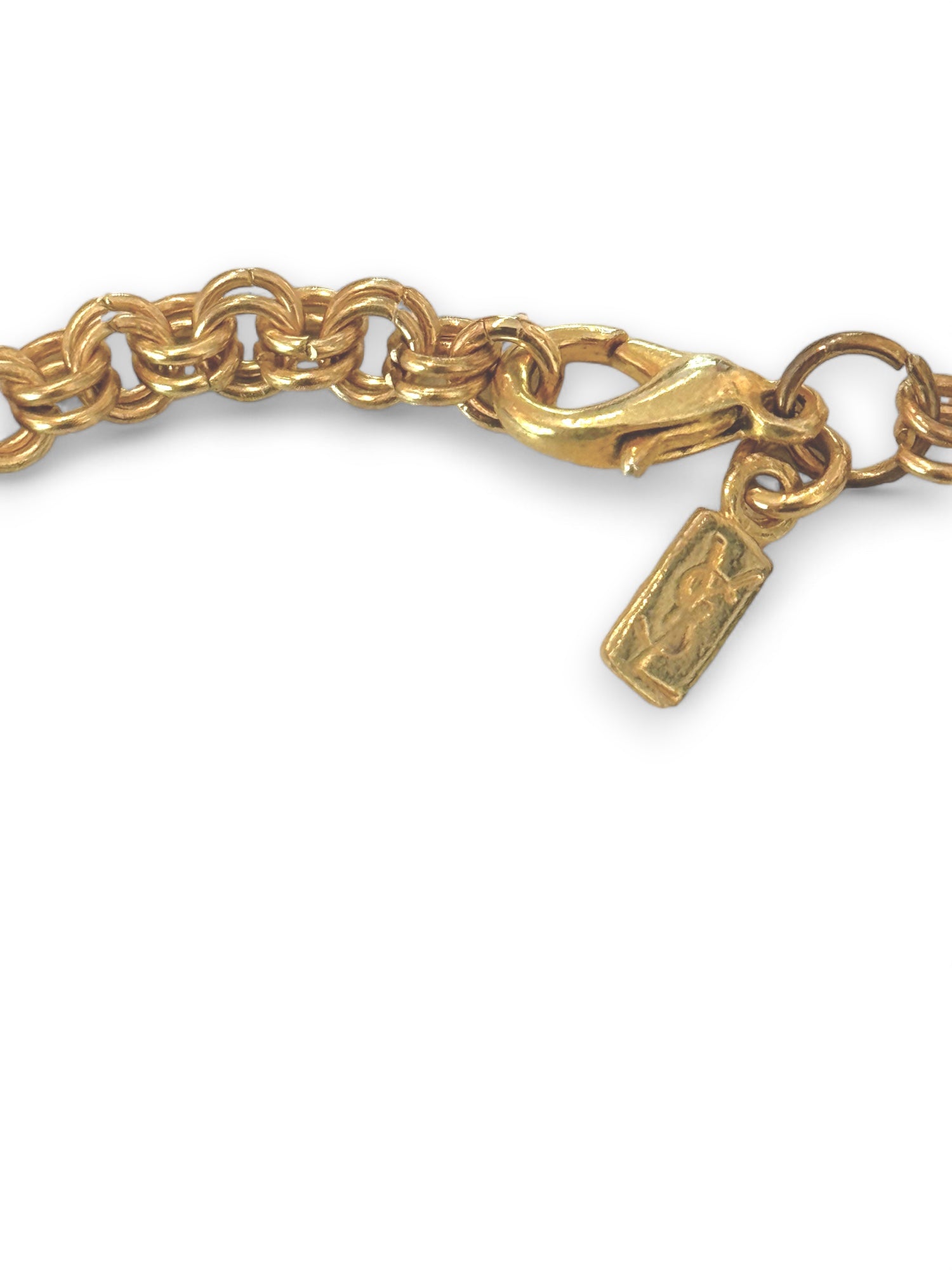 Collier coeur vintage