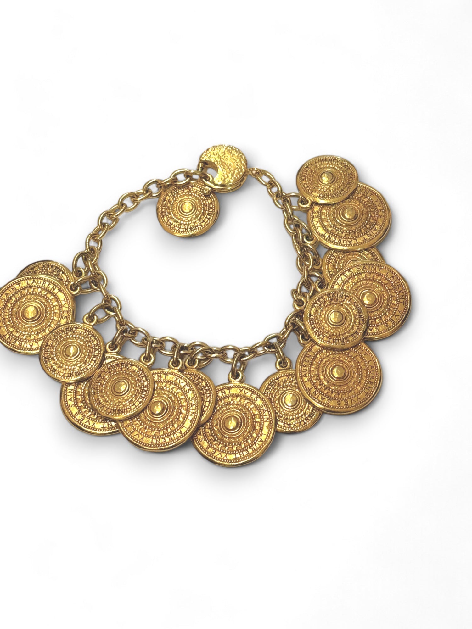 Bracelet médaillon vintage
