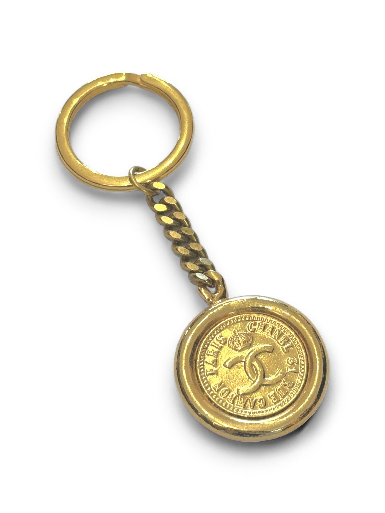 Medallion key ring