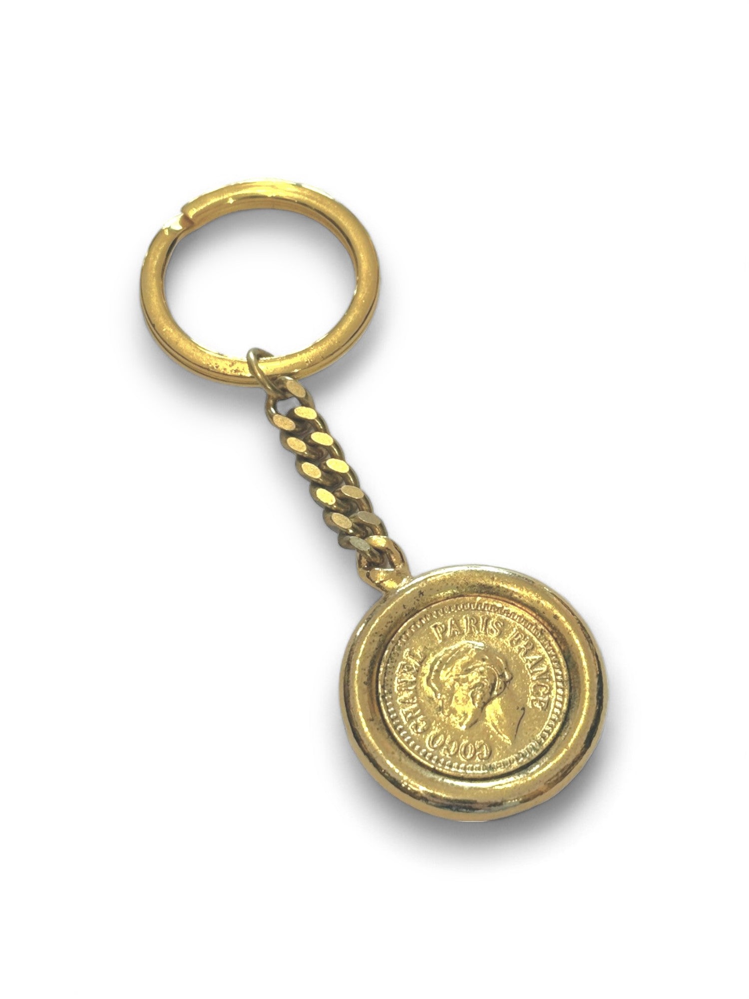 Medallion key ring