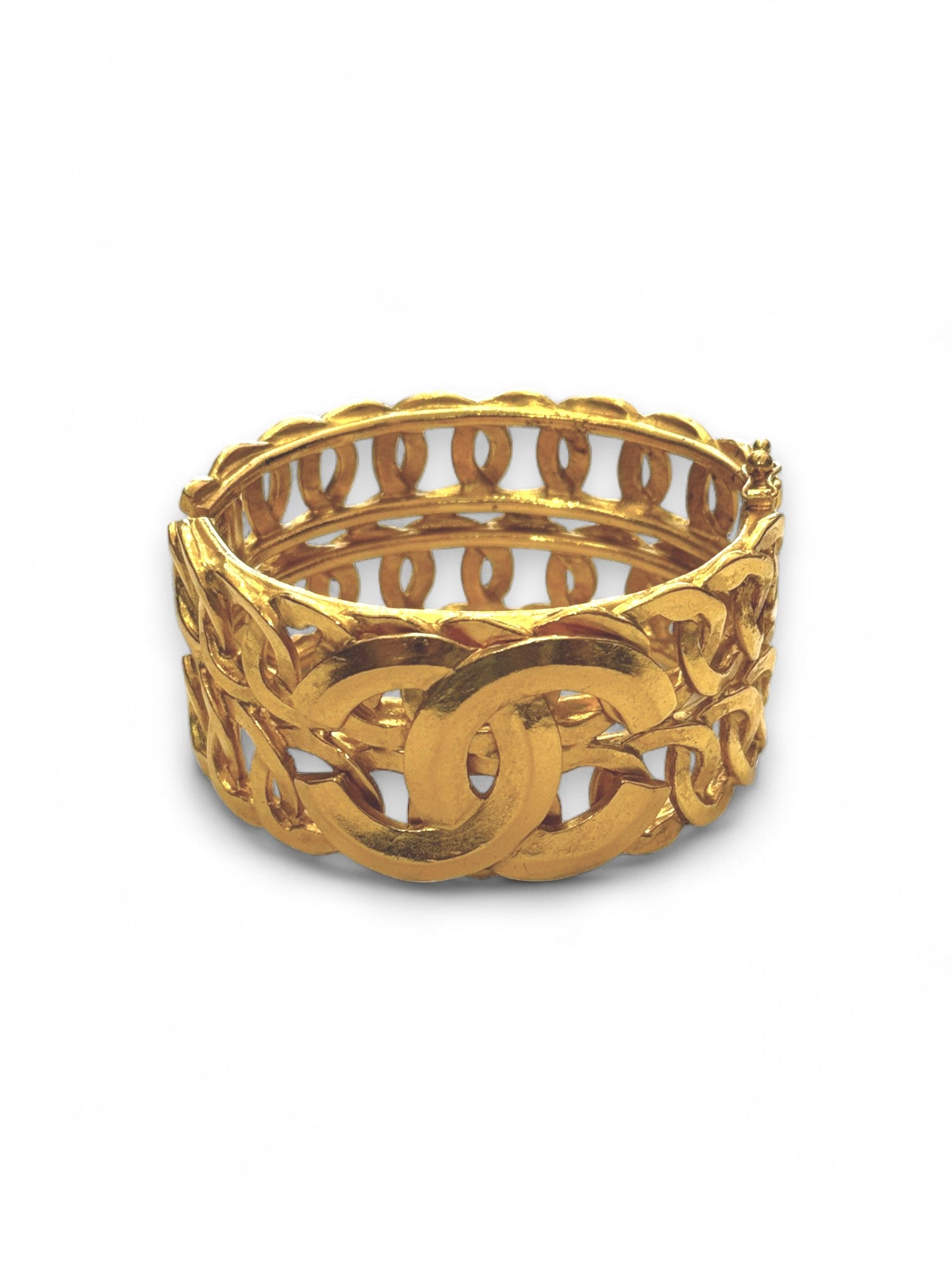 Rare Chanel chainlink cuff