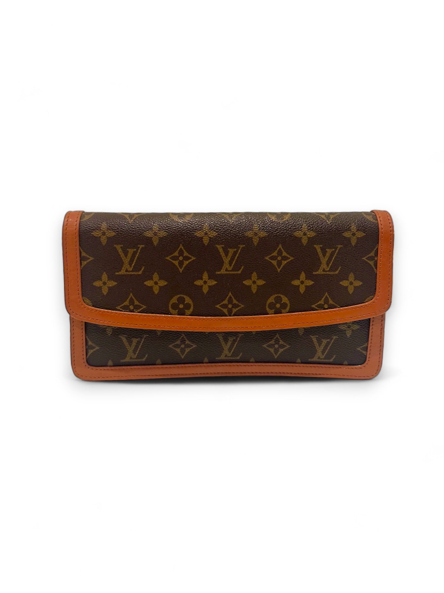 Vintage Monogram clutch
