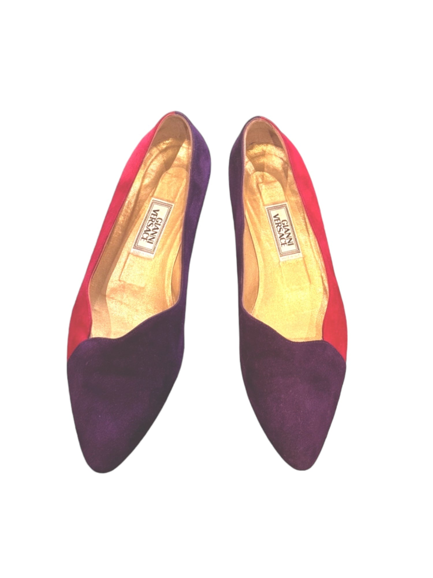 Vintage bi-color ballerines