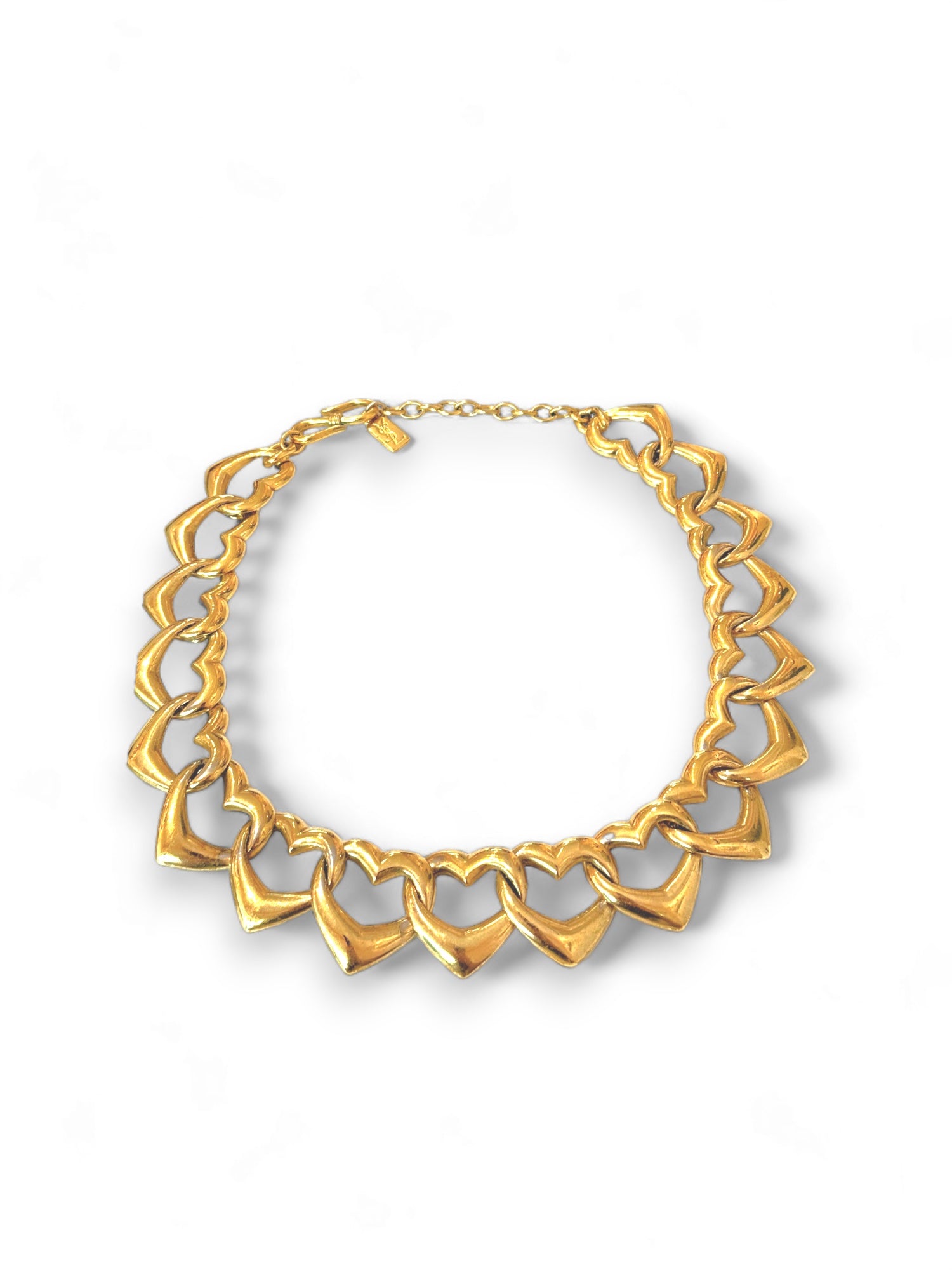 Rare heart choker necklace