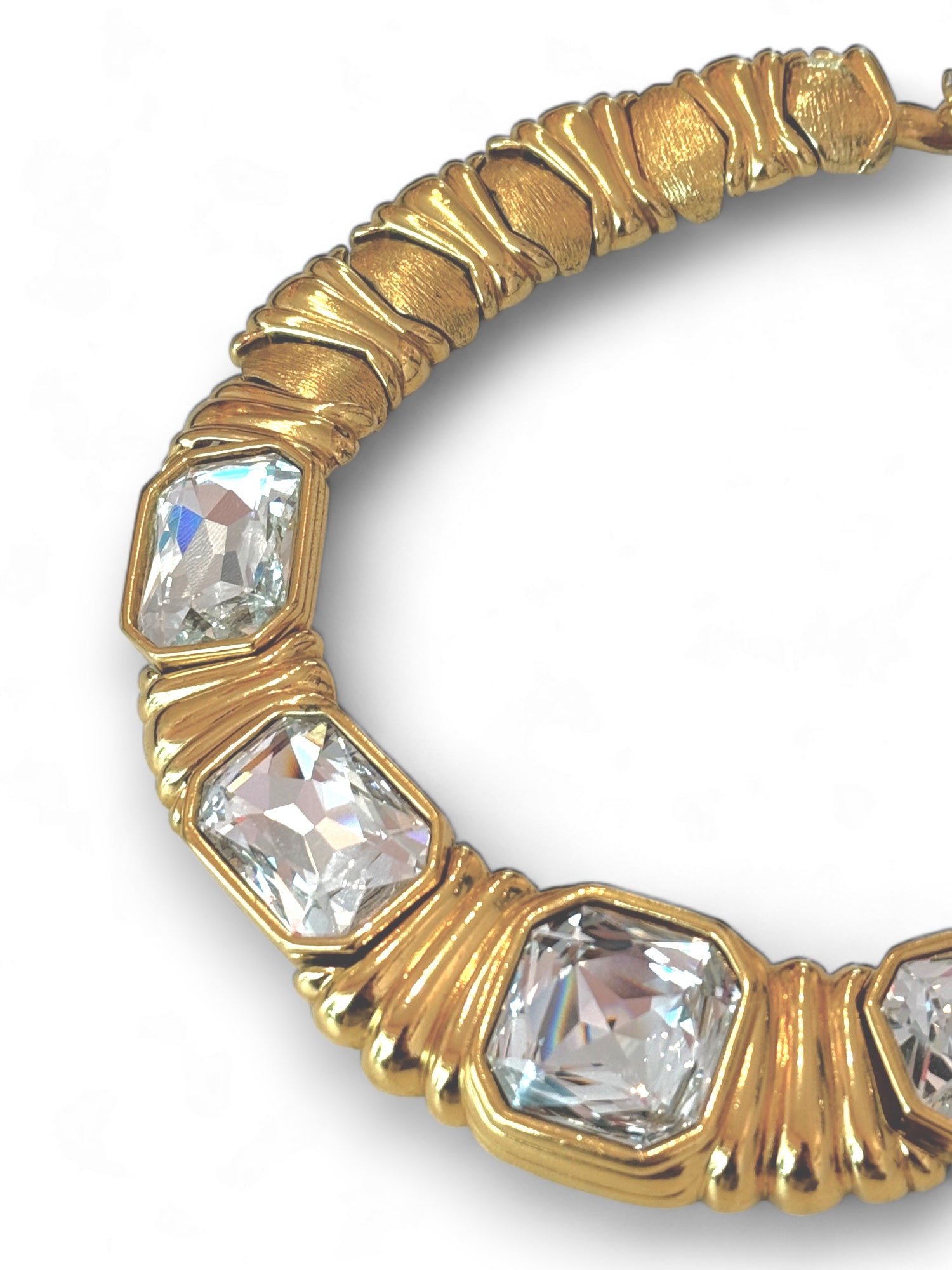 Iconic strass embellished chocker