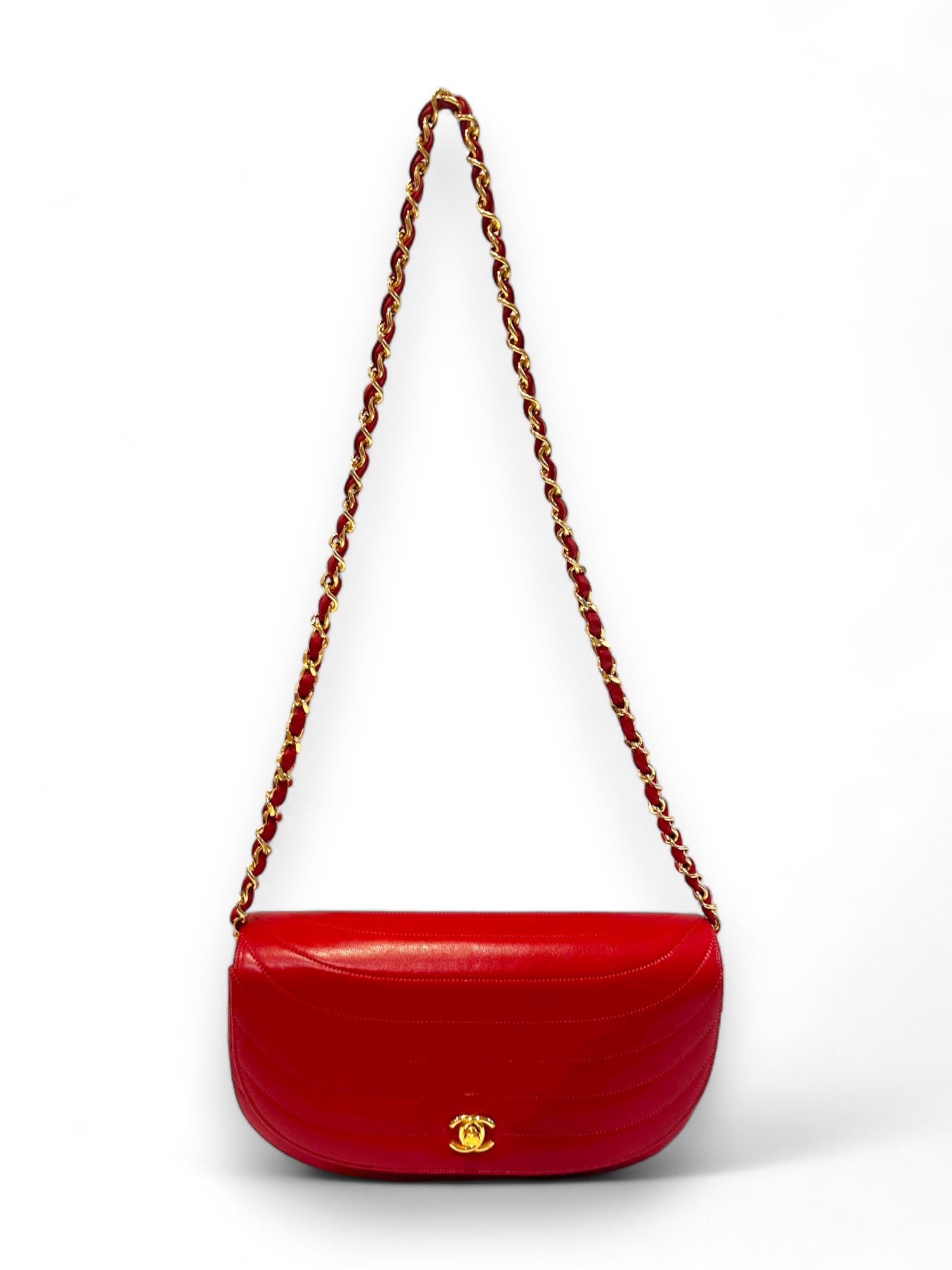 Vintage demi lune bag