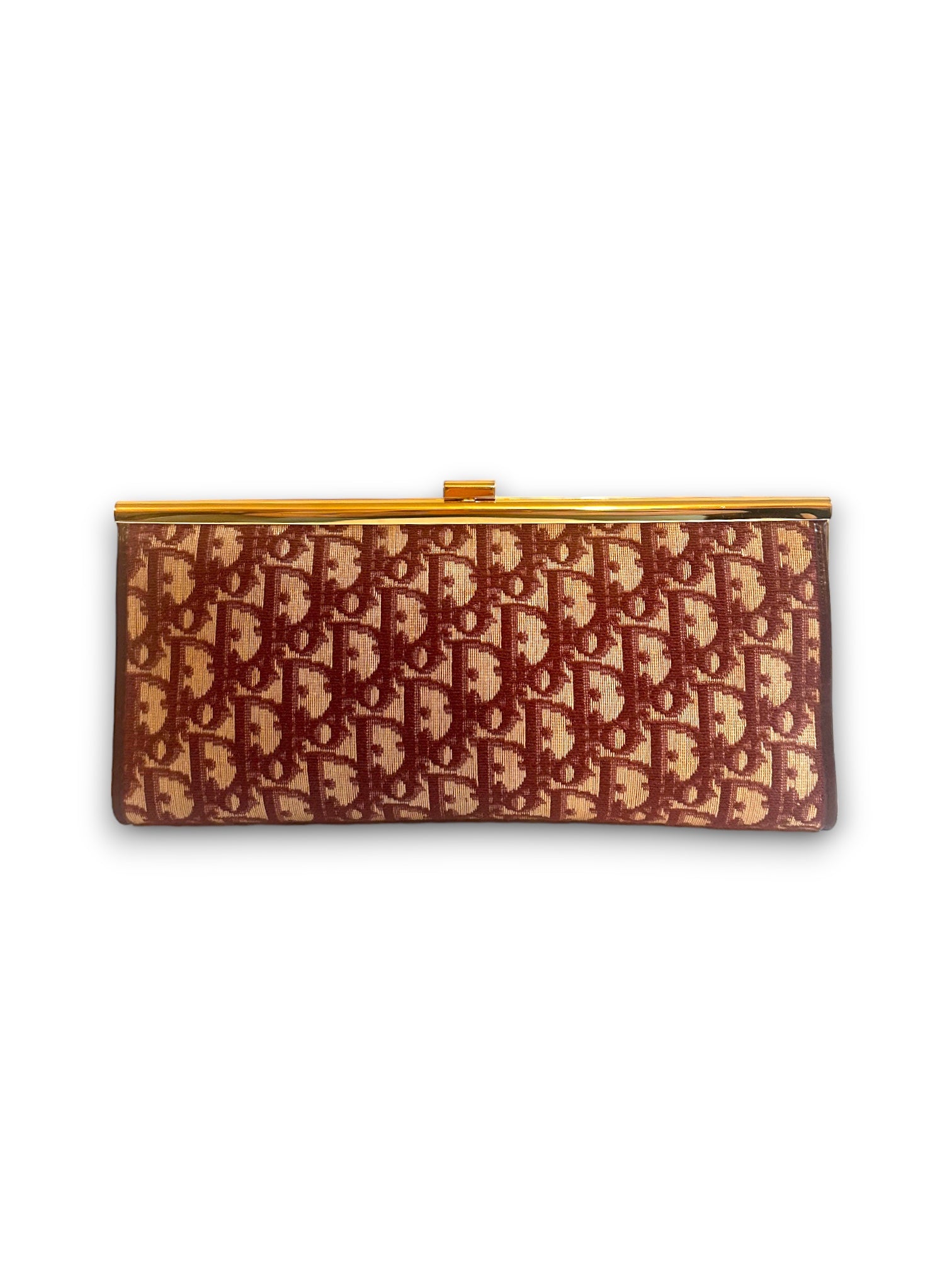 Vintage oblique clutch